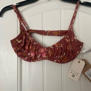 Billabong Whisper To Me Bralette Bikini Top M NWT